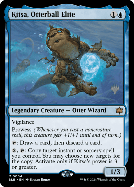 Kitsa, Otterball Elite (54) — Bloomburrow Promos