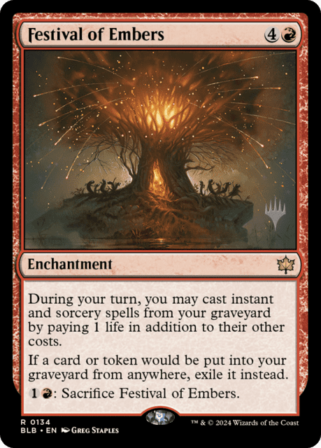 Festival of Embers (134) — Bloomburrow Promos