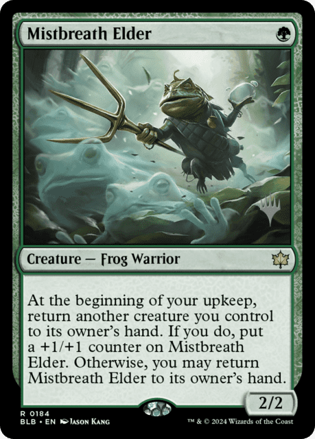 Mistbreath Elder (184) — Bloomburrow Promos