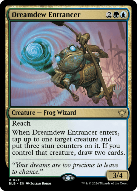 Dreamdew Entrancer (211) — Bloomburrow Promos
