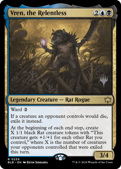 Vren, the Relentless (239) — Bloomburrow Promos