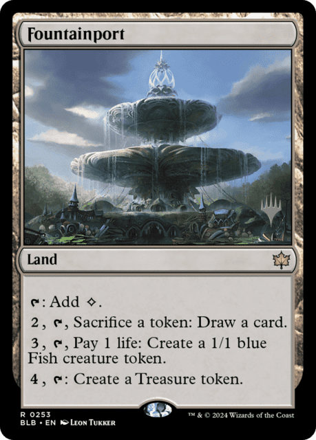 Fountainport (253) — Bloomburrow Promos