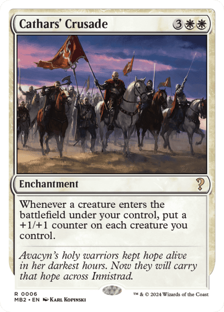 Cathars' Crusade (6) — Mystery Booster 2