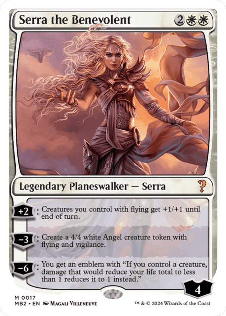 Serra the Benevolent (17) — Mystery Booster 2