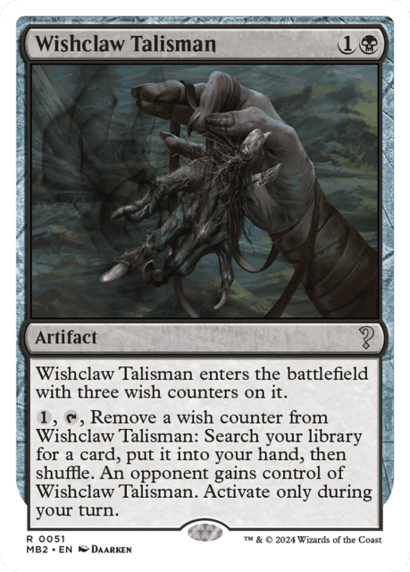 Wishclaw Talisman (51) — Mystery Booster 2