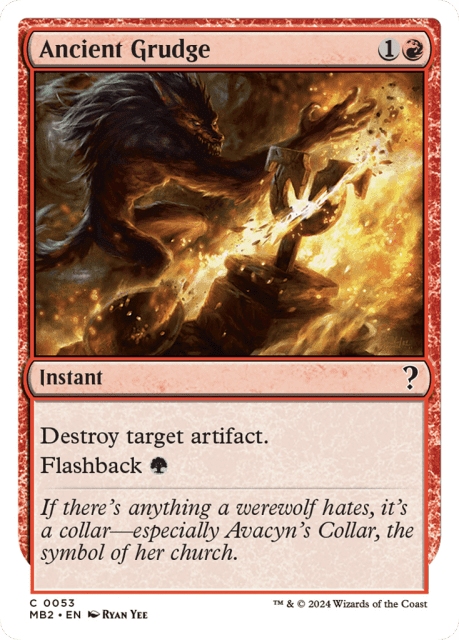 Ancient Grudge (53) — Mystery Booster 2