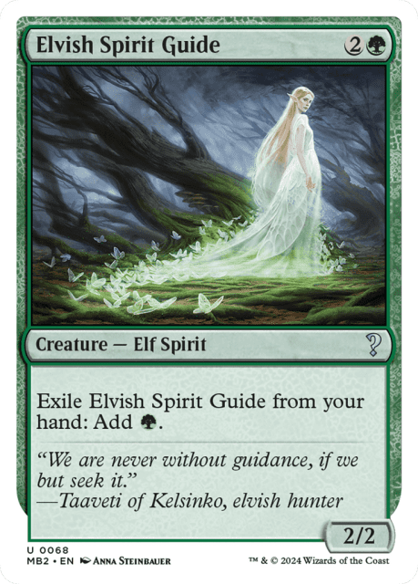 Elvish Spirit Guide (68) — Mystery Booster 2
