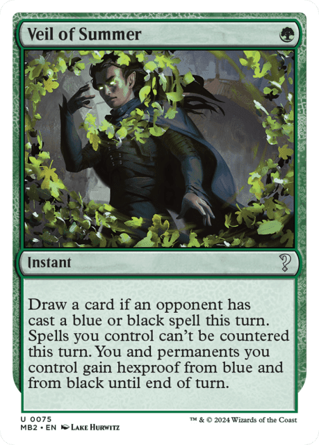 Veil of Summer (75) — Mystery Booster 2
