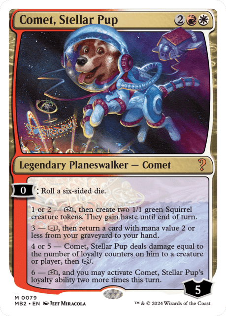 Comet, Stellar Pup (79) — Mystery Booster 2