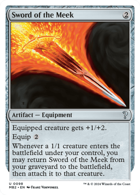 Sword of the Meek (98) — Mystery Booster 2