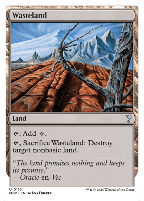 Wasteland (115) — Mystery Booster 2