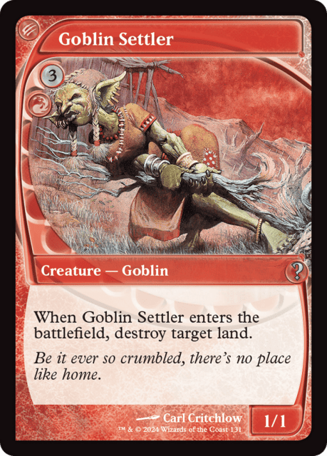 Goblin Settler (131) — Mystery Booster 2