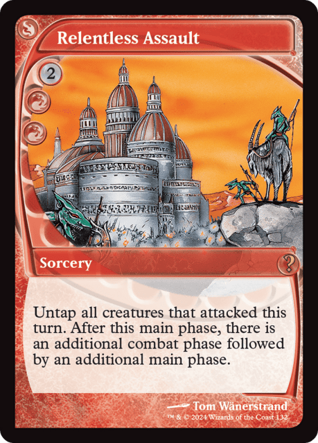 Relentless Assault (132) — Mystery Booster 2