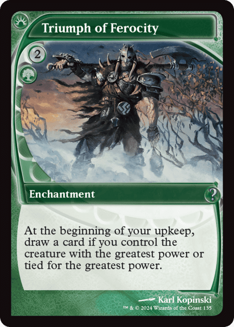Triumph of Ferocity (135) — Mystery Booster 2