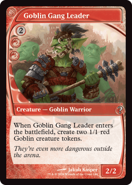 Goblin Gang Leader (144) — Mystery Booster 2