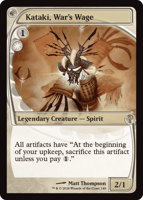 Kataki, War's Wage (148) — Mystery Booster 2