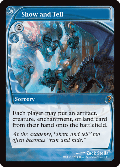 Show and Tell (171) — Mystery Booster 2