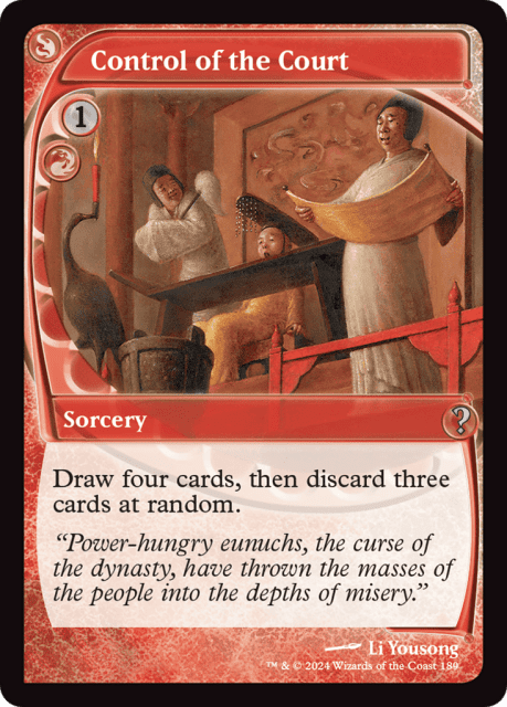 Control of the Court (189) — Mystery Booster 2