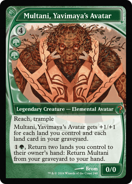 Multani, Yavimaya's Avatar (248) — Mystery Booster 2