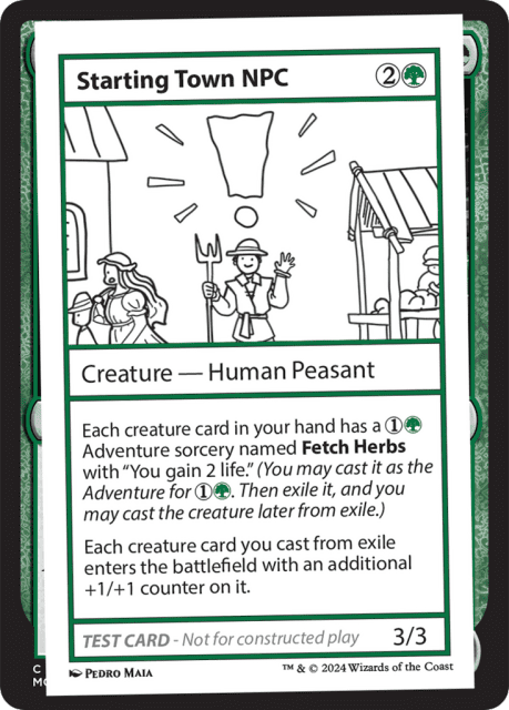 Starting Town NPC (585) — Mystery Booster 2