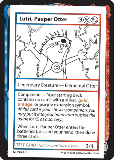 Lutri, Pauper Otter (597) — Mystery Booster 2