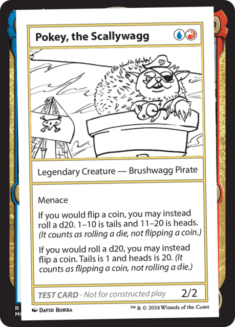Pokey, the Scallywagg (600) — Mystery Booster 2