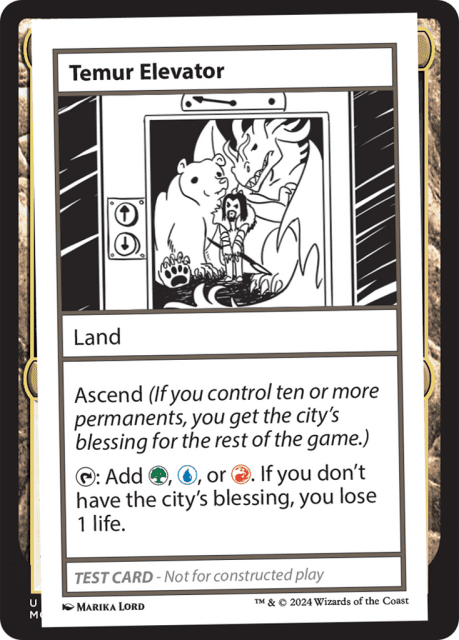 Temur Elevator (619) — Mystery Booster 2