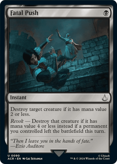 Fatal Push (90) — Assassin's Creed