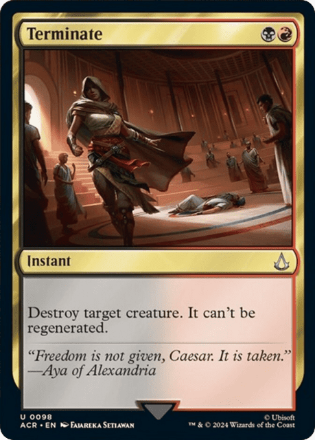 Terminate (98) — Assassin's Creed