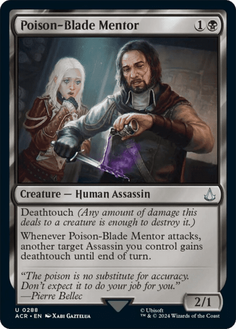 Poison-Blade Mentor (288) — Assassin's Creed