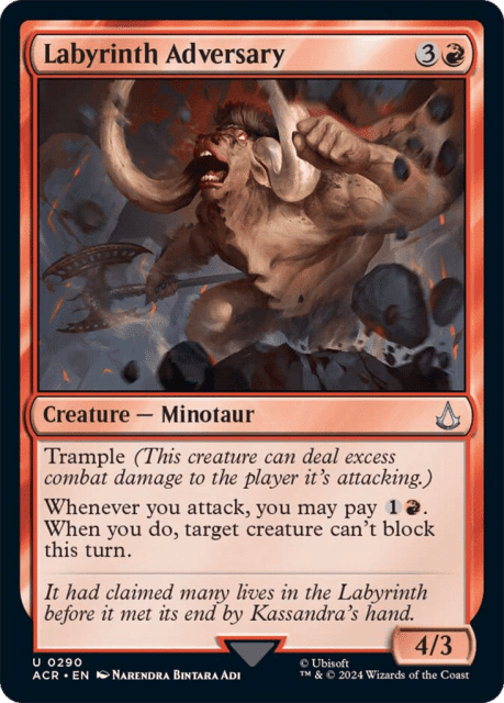 Labyrinth Adversary (290) — Assassin's Creed