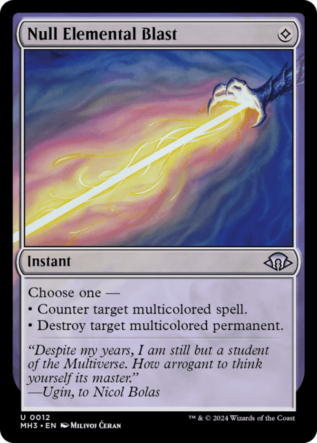 Null Elemental Blast (12) — Modern Horizons 3