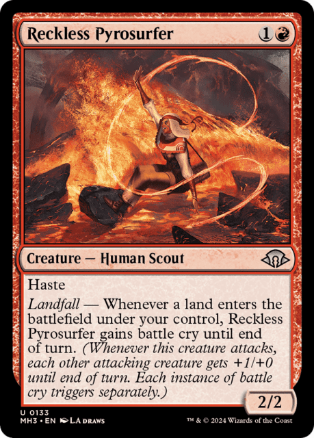Reckless Pyrosurfer (133) — Modern Horizons 3