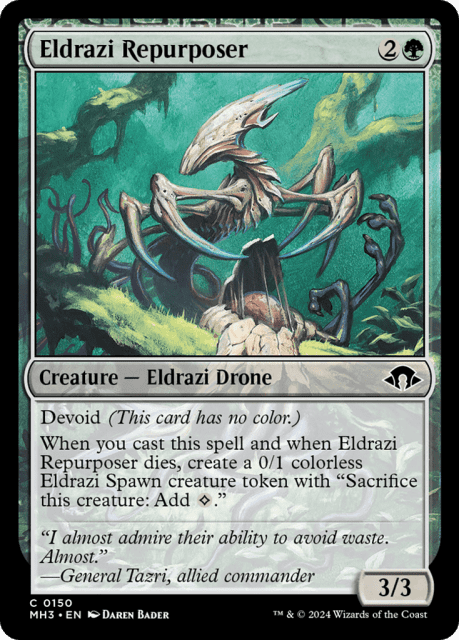 Eldrazi Repurposer (150) — Modern Horizons 3