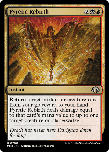 Pyretic Rebirth (200) — Modern Horizons 3