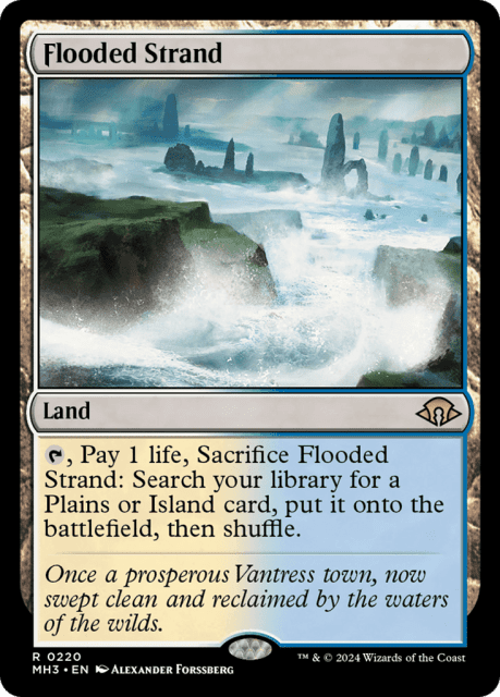 Flooded Strand (220) — Modern Horizons 3