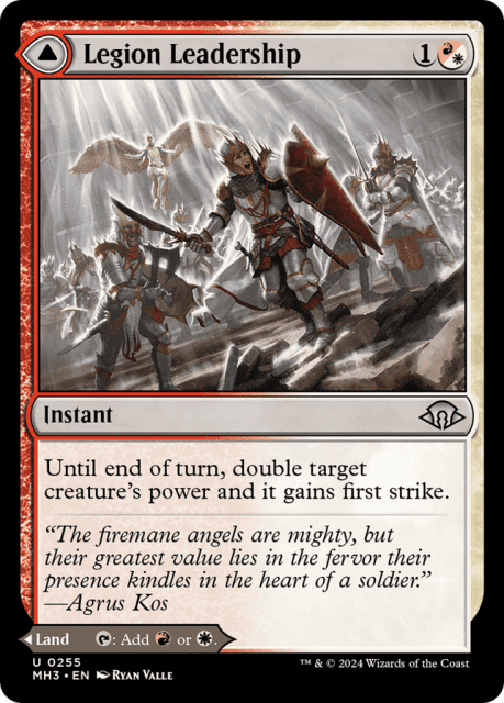 Legion Leadership // Legion Stronghold (255) — Modern Horizons 3