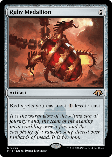 Ruby Medallion (295) — Modern Horizons 3