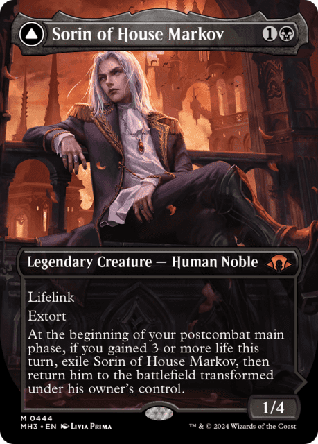 Sorin of House Markov // Sorin, Ravenous Neonate (444) — Modern Horizons 3