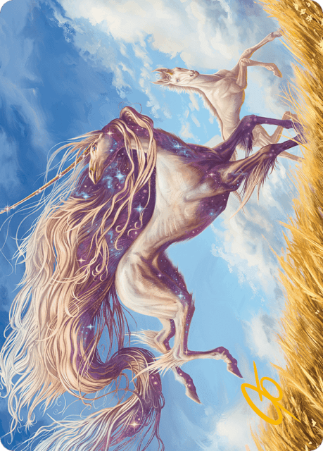 Nyxborn Unicorn (1) — Modern Horizons 3 Art Series