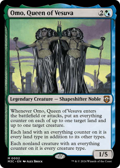 Omo, Queen of Vesuva (2) — Modern Horizons 3 Commander