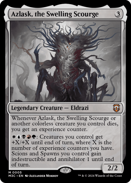 Azlask, the Swelling Scourge (5) — Modern Horizons 3 Commander