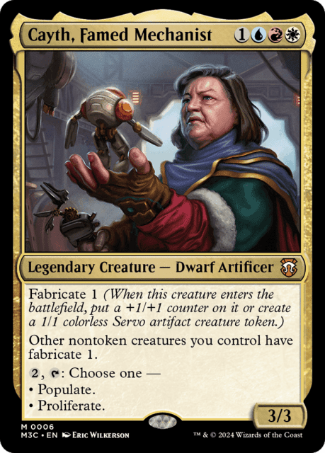 Cayth, Famed Mechanist (6) — Modern Horizons 3 Commander