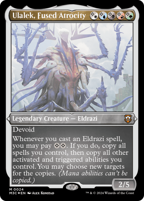 Ulalek, Fused Atrocity (24) — Modern Horizons 3 Commander