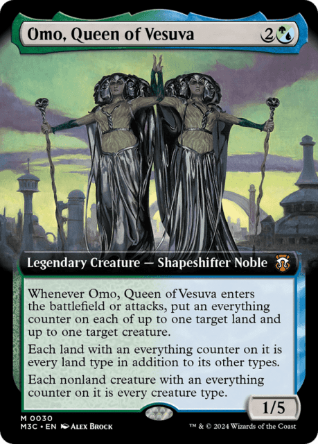 Omo, Queen of Vesuva (30) — Modern Horizons 3 Commander