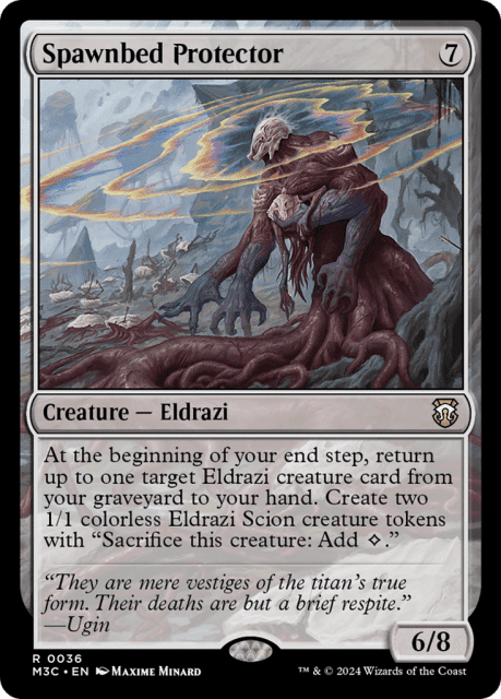 Spawnbed Protector (36) — Modern Horizons 3 Commander