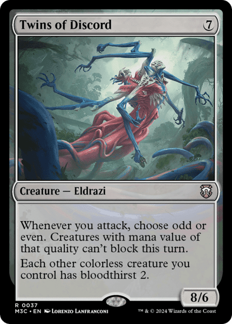 Twins of Discord (37) — Modern Horizons 3 Commander