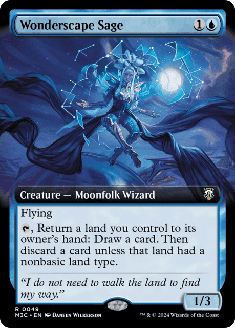 Wonderscape Sage (49) — Modern Horizons 3 Commander