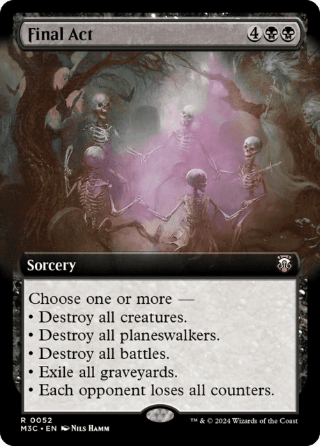 Final Act (52) — Modern Horizons 3 Commander