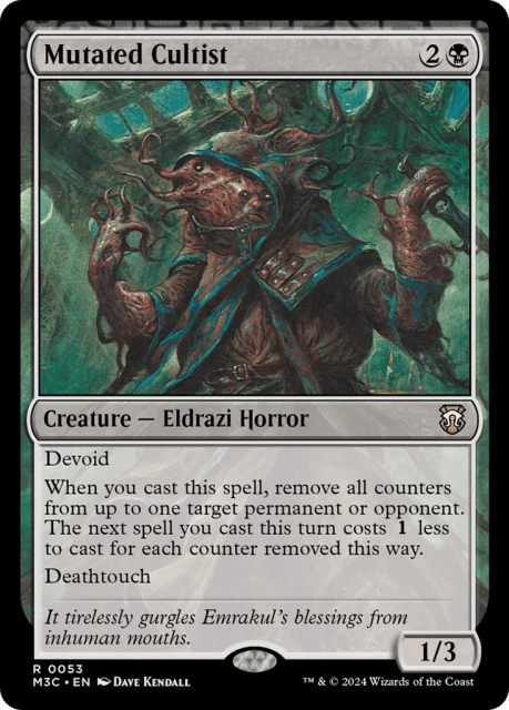 Mutated Cultist (53) — Modern Horizons 3 Commander